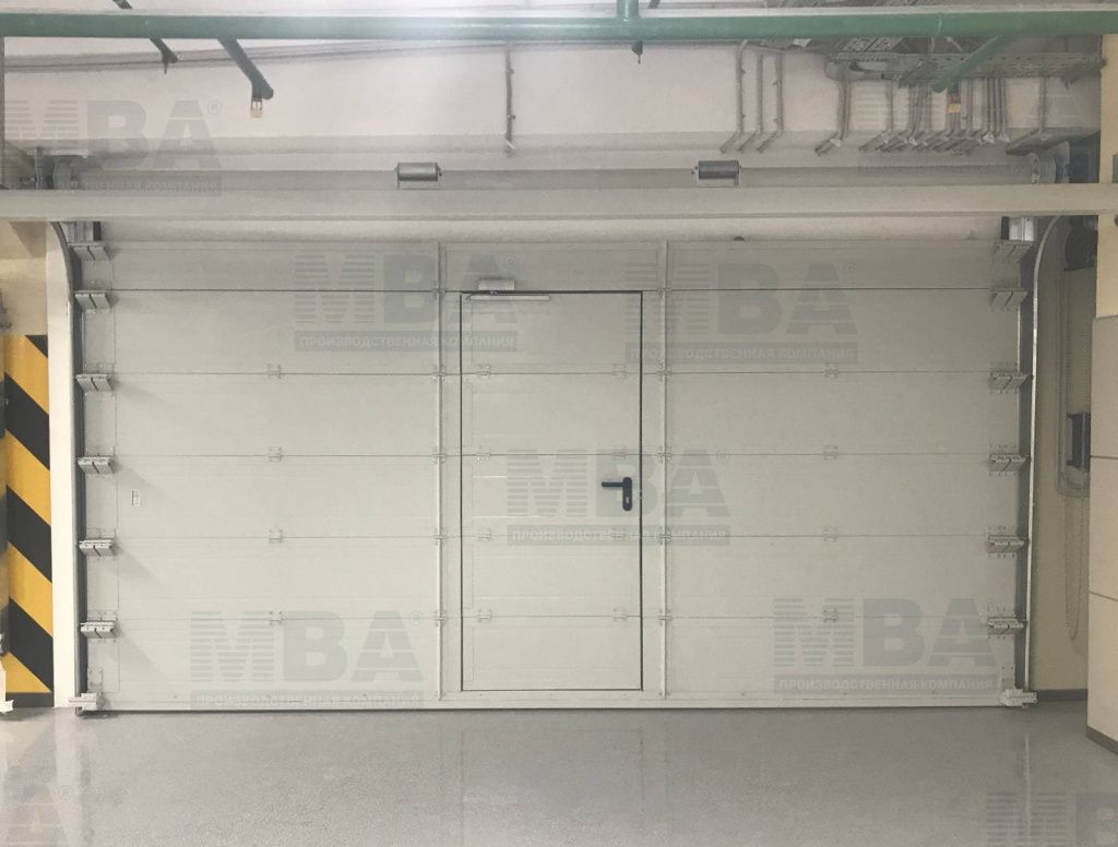 sectional industrial gates секционные промышленные ворота