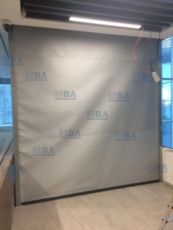 fire curtain Ei 60 single-layer with irrigation